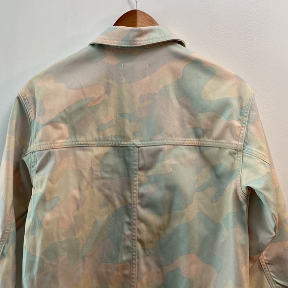 NWT Zara Printed Denim Nordic Jacket, Size 11-12 - Picture 8 of 15